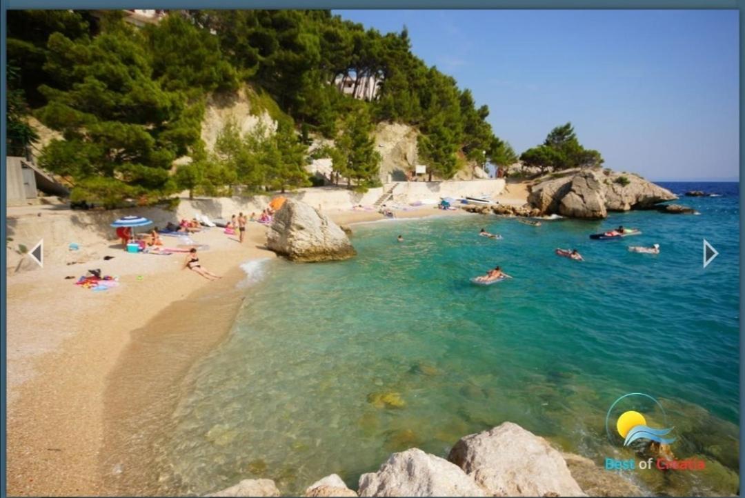 Apartmani Mares - 20 M From The Beach Brela Εξωτερικό φωτογραφία
