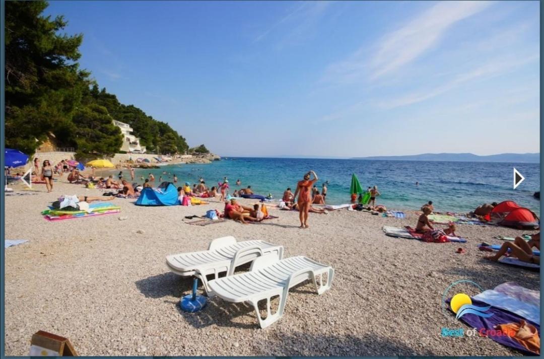 Apartmani Mares - 20 M From The Beach Brela Εξωτερικό φωτογραφία