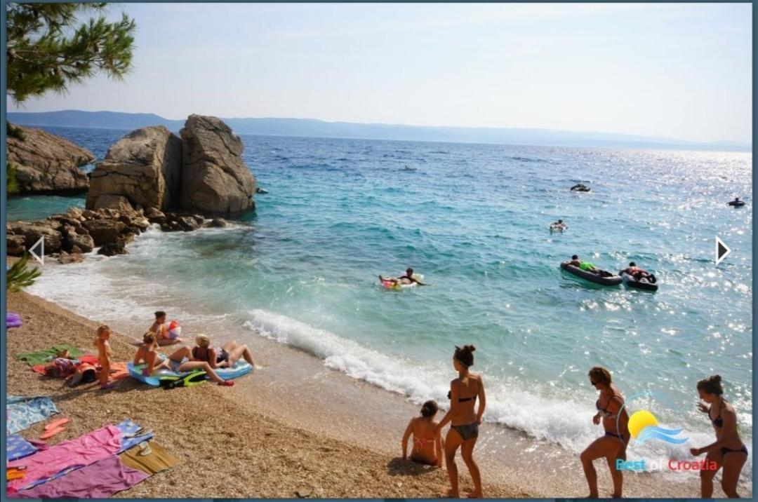 Apartmani Mares - 20 M From The Beach Brela Εξωτερικό φωτογραφία
