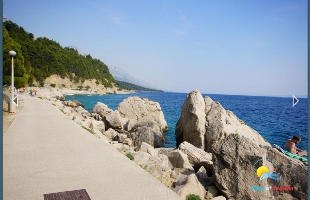 Apartmani Mares - 20 M From The Beach Brela Εξωτερικό φωτογραφία